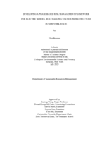 Developing a Phase-Based Risk Management Framework  For Electric School Bus Charging Station Infrastructure In New York State