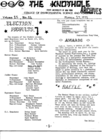 The Knothole, march 27, 1975