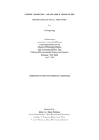KINETIC MODELING AND ITS APPLICATION IN THE BIOPHARMACEUTICAL INDUSTRY