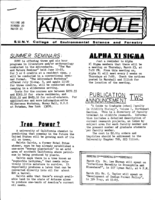 The Knothole, March 21, 1978