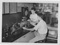 Burst test in testing lab