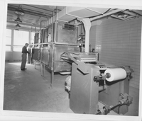 Applying plastic finish to paper