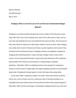 Dredging: What is it and How Can We Fix and Re-use Contaminated Dredged Material?