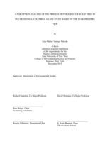 A PERCEPTION ANALYSIS OF THE PROCESS OF PYROLISIS FOR SCRAP TIRES IN BUCARAMANGA, COLOMBIA: A CASE STUDY BASED ON THE STAKEHOLDERS