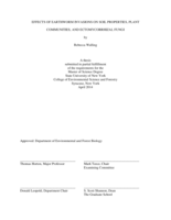 Effects of Earthworm Invasions on Soil Properties, Plant Communities, and Ectomycorrhizal Fungi
