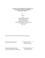 Effects of Rock-derived Nutrients on N Cycling in Northern Hardwood Forests