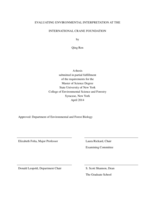 Evaluating environmental interpretation at the International Crane Foundation