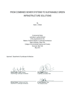 From Combined Sewer Systems to Sustainable Green Infrastructure Solutions