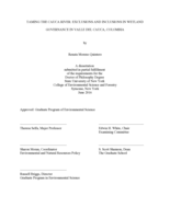 Taming the Cauca River: Exclusions and inclusions in wetland governance in Valle del Cauca, Colombia