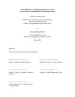 Beech Bark Disease:  The Relationship between Scale and Neonnectria Lesion Densities in an Aftermath Forest
