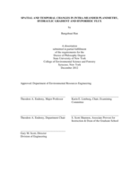 SPATIAL AND TEMPORAL CHANGES IN INTRA-MEANDER PLANIMETRY, HYDRAULIC GRADIENT AND HYPORHEIC FLUX
