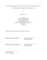 Assessing the Viability of Computational Fluid Dynamics (CFD) for Siting Small Wind Turbines in an Urban Area