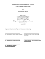 BICARBONATE AS A HYDROGEN PEROXIDE ACTIVATOR  IN THE BLEACHING OF WOOD PULPS