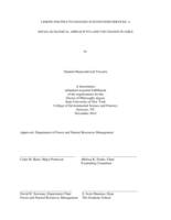 Linking Politics to Changes in Ecosystem Services: A Social-Ecological Approach to Land Use Change in Chile