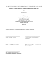 AN ARTIFICIAL IMMUNE NETWORK APPROACH TO LAND USE / LAND COVER CLASSIFICATION USING MULTI-SENSOR REMOTE SENSING DATA