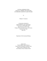 Natural Reproduction, Survival, Homing and Straying of Chinook Salmon in Lake Ontario