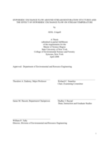 Hyporheic exchange flow around stream restoration structures and the effect of hyporheic exchange flow on stream temperature.