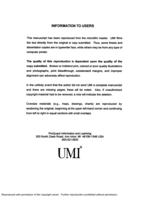 Effects of residential density, landscape position and water depth on water quality in selected watersheds within the Croton system, New York.
