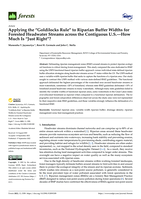 Can Understory Plant Composition and Richness Help Designate Riparian Management Zones in Mesic Headwater Forests of the Northeastern United States?