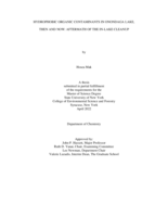 Hydrophobic Organic Contaminants in Onondaga Lake,  Then and Now: Aftermath of the In-Lake Cleanup
