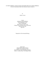 Ectomycorrhizal tree islands are reservoirs of ectomycorrhizal fungi in northeastern secondary maple forests