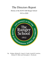 The Directors Report: History of the SUNY ESF Ranger School 1912-2020